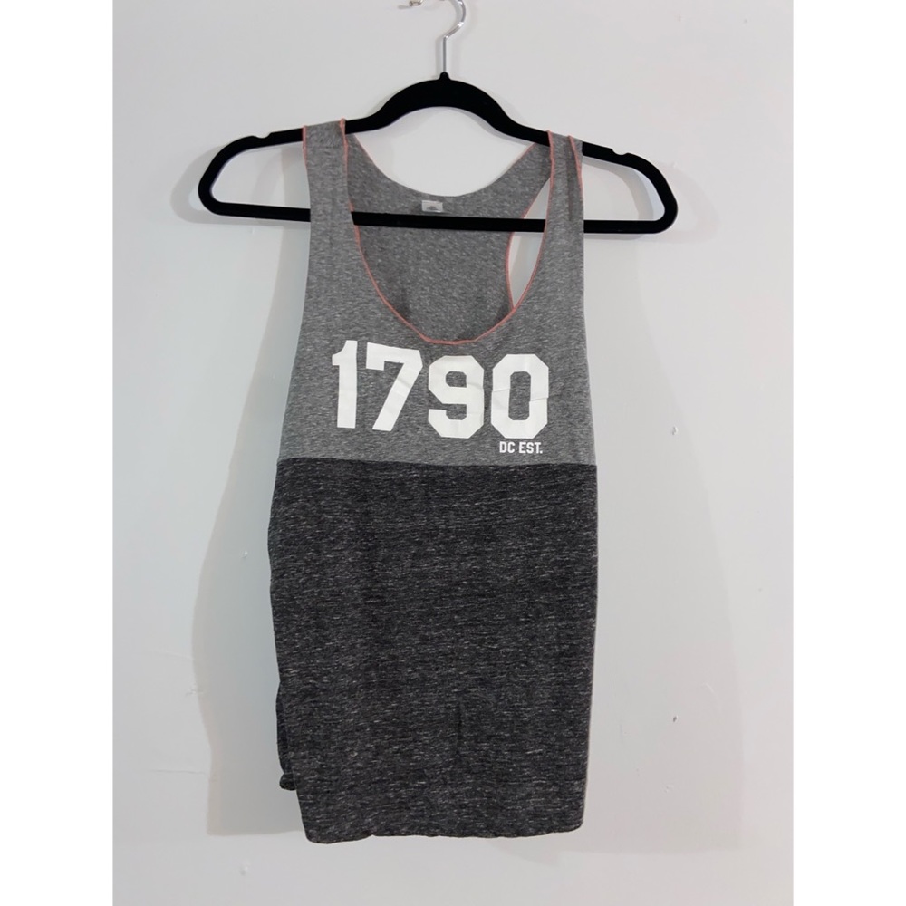 Gray Workout Tank Top